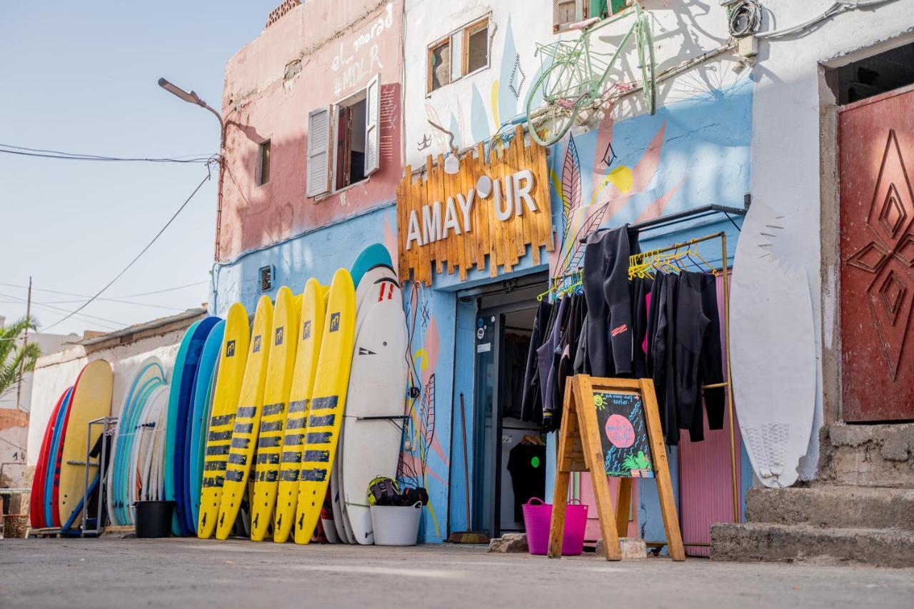 Amayour Surf Hostel 塔哈佐特 外观 照片