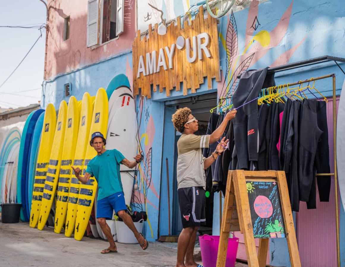 Amayour Surf Hostel 塔哈佐特 外观 照片